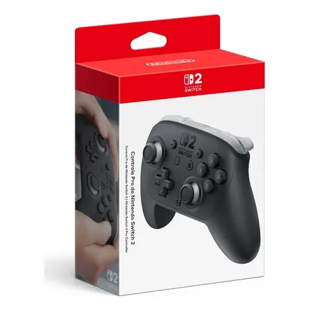 Pro Controller Nintendo Switch 2 Preto