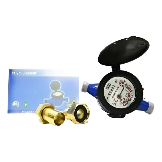 Medidor De Agua Remarcador 1 Pulgada Con Colas //nz