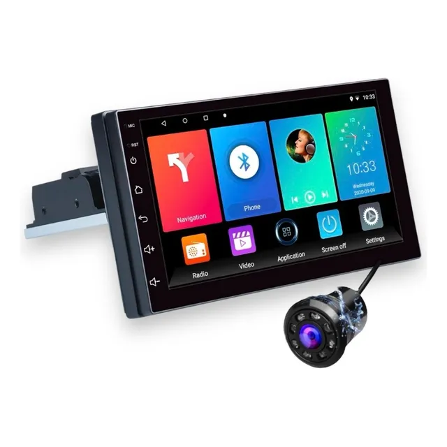 Radio Carro Android 1din 7 Pulgadas + Cámara De Reversa