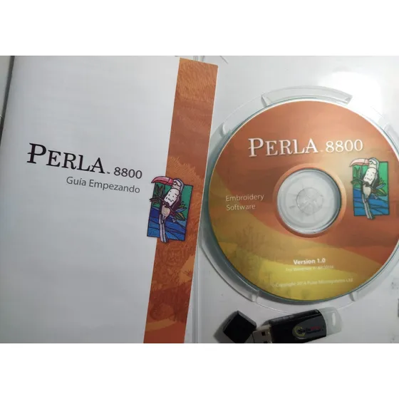 Software De Bordado Perla 8800