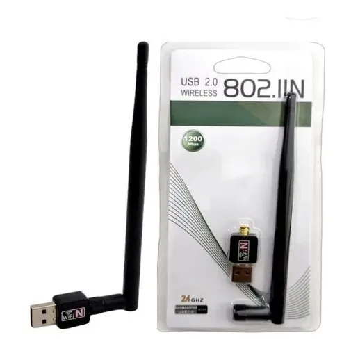 Antena Receptora Wifi Usb 1200mbps Somos Tienda Cod 2746
