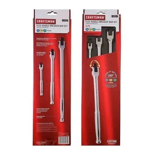 Craftsman Palancas De Fuerza De 1/4 3/8 Y 1/2 3 Si 3