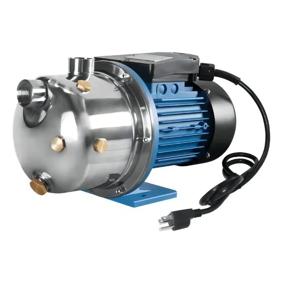 Aqua Pak Motobomba Centrífuga Fix15e (tipo Jet) Para Agua Limpia / 127v (monofásico) Hp 1.5 Y Potencia 1.1 Kw / Bomba De Acero Inoxidable