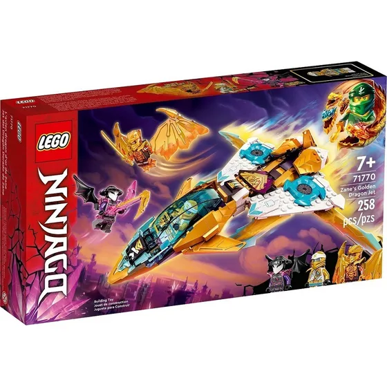 Lego Ninjago 71770 Jato Dragão Dourado Do Zane E Cole Dragão