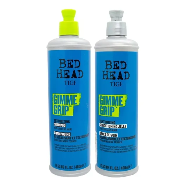 Tigi Gimme Grip Shampoo + Acondicionador Texturizante 400ml