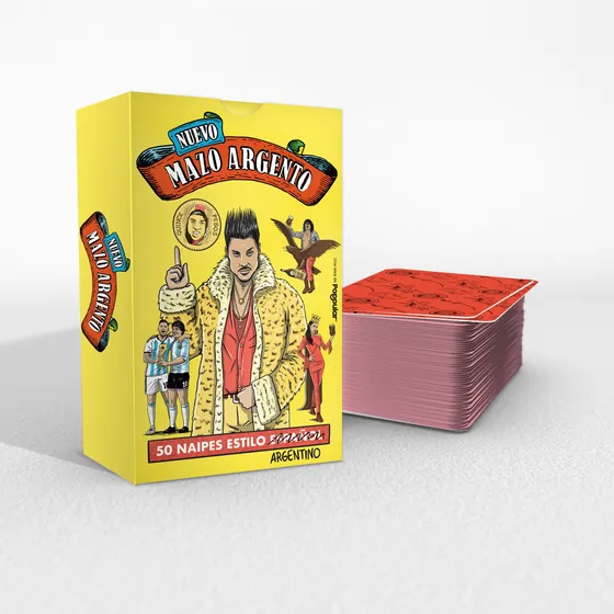 Mazo Argento - Naipes Argentinos Juego Poppular Previa Truco
