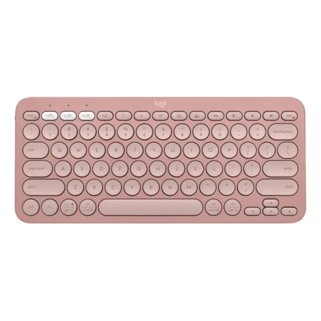 Teclado Logitech Pebble Keys 2 K380s Español Rosa Teclado Rosado Idioma Español Latinoamérica