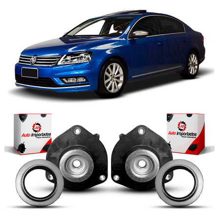 Par Coxim Rolamento Dianteiro Volks Passat 2012 2013 2014 15 Par Coxim Rolamento Dianteiro Volks Passat 2012 2013 2014 15