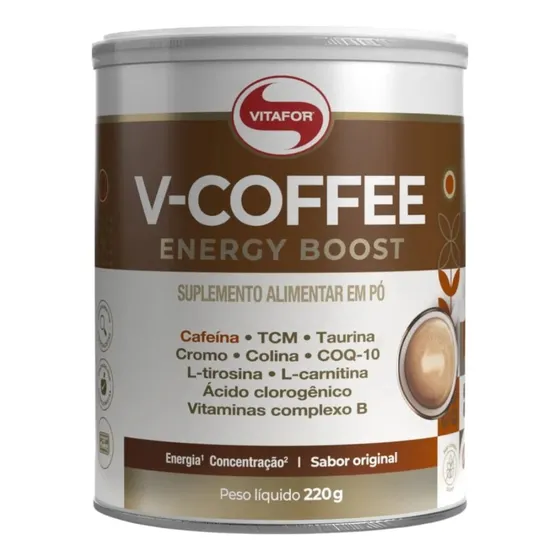 V- Coffee Energy Boost 220g Vitafor - Original