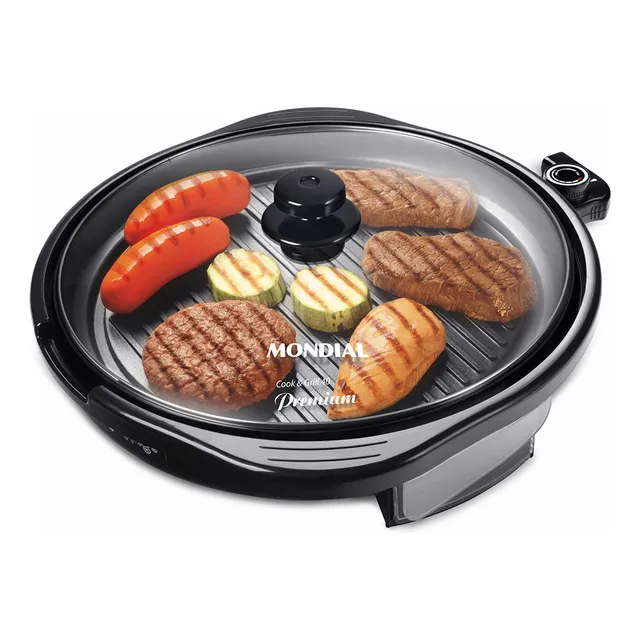 Grill Redondo Cook & Grill 40 Mondial 1270W G-03