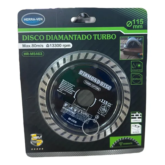 Disco De Corte  Diamantado Herra-ven 4 1/2