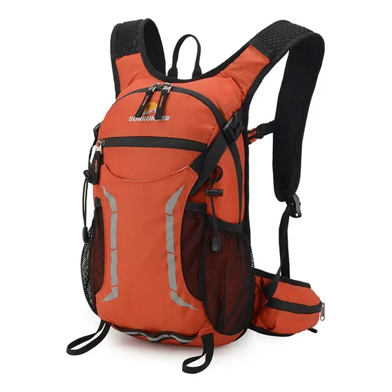 Mochila Sunrunner Running Beaster 25l Liviana Premium Color Naranja Diseño De La Tela Liso