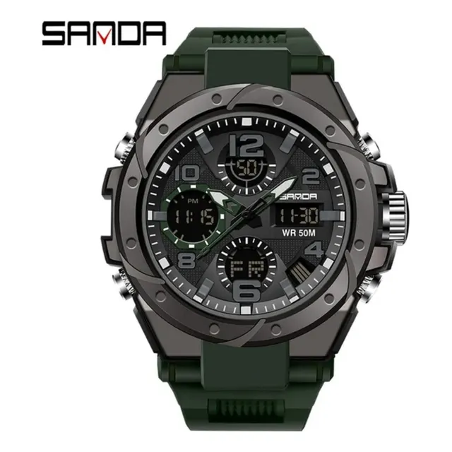 Relojes Sanda Tácticos Deportivos Originales Para Hombres