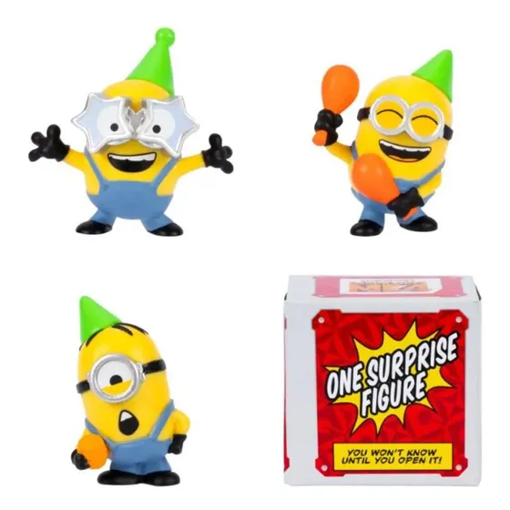 Pack Figuras Minions Fiesta Mi Villano Favorito 5 Cm