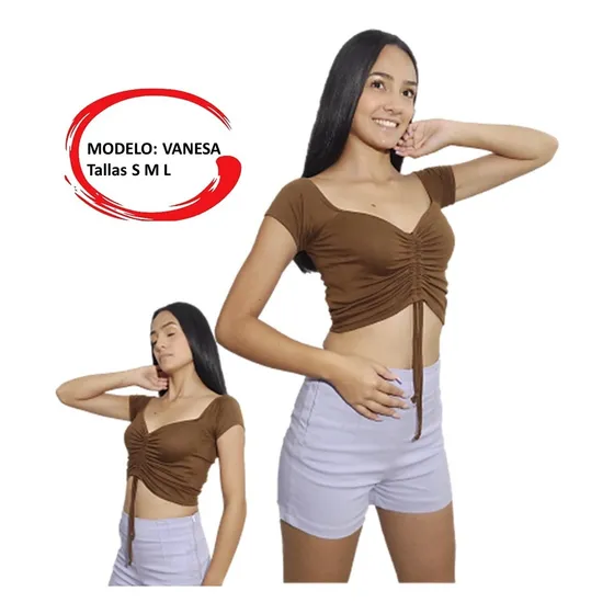 Blusas Casual Damas  Mod Vanessa