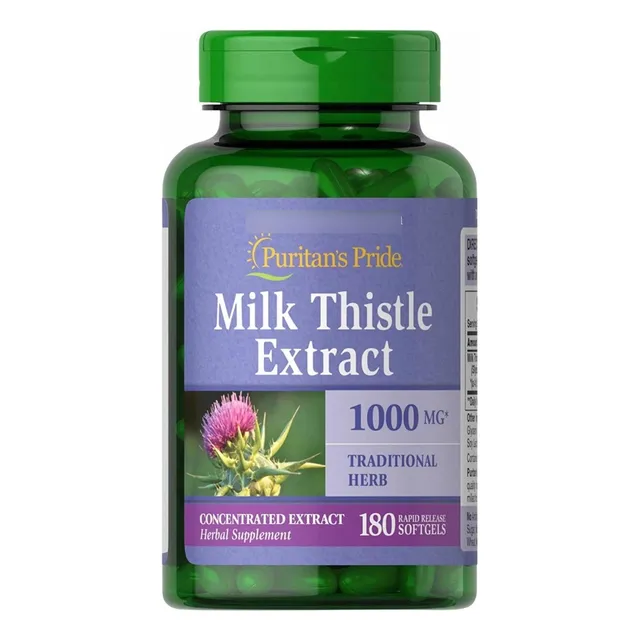 Cardo Mariano Milk Thistle Premium 1000mg 30 Caps Eg C26
