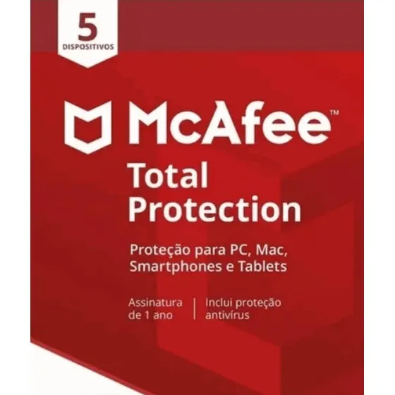 Antivirus Mcafee Total Protection 5 Dispositivos 1 A_qwe