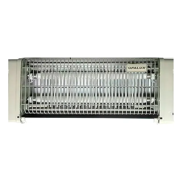 Insectocutor Lampara Eléctrica Mata Insectos Cobertura 150m2 Color Gris