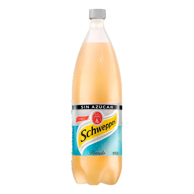 Refresco Schweppes Pomelo Zero 1.50litros Funda X6