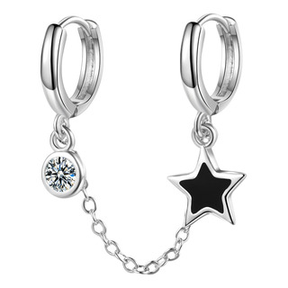 Pendientes De Cadena Para Mujer, Pendientes De Doble Piercin Pendientes De Cadena Para Mujer, Pendientes De Doble Piercin
