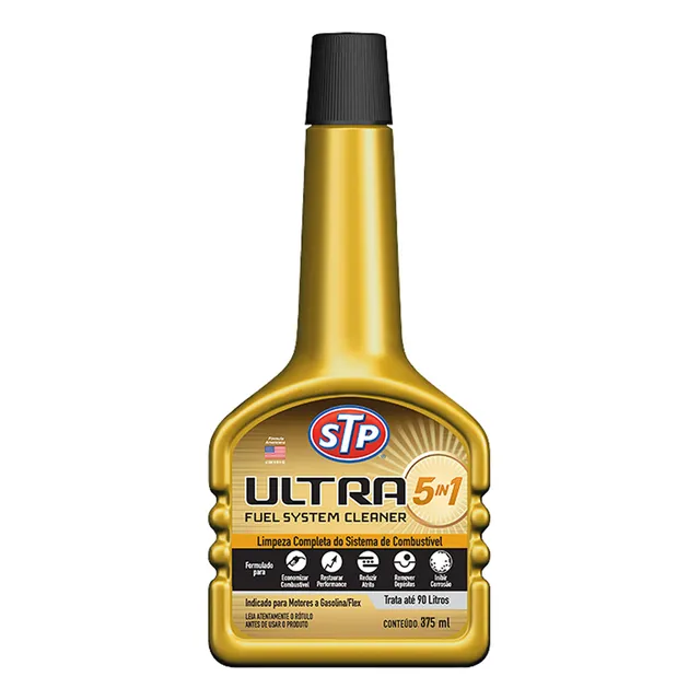 Aditivo Stp Ultra 5x1 Limpa Bico Sistema Injeção 375ml