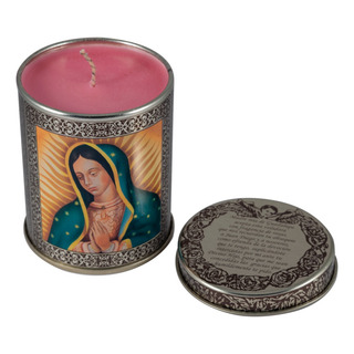 Caja Con 12 Velas Aromáticas (virgen De Guadalupe) Caja Con 12 Velas Aromáticas (virgen De Guadalupe)