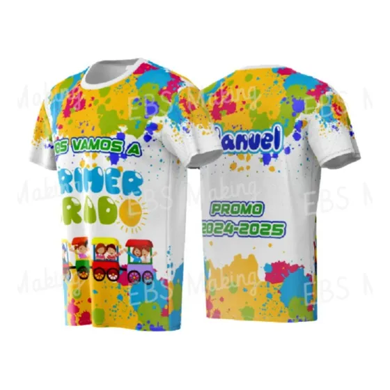 Franela Para Niños Camisa Promoción Primer Grado Graduacion 