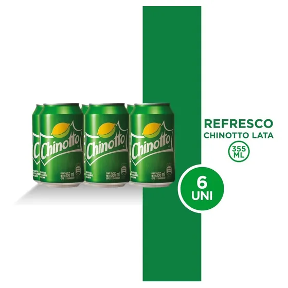 Refresco Chinotto Lata 355ml 6 Unidades.