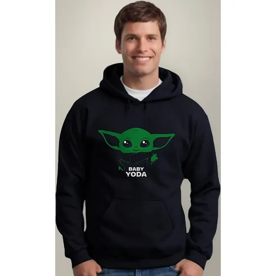 Buzo Canguro Star Wars - Baby Yoda - Infantil