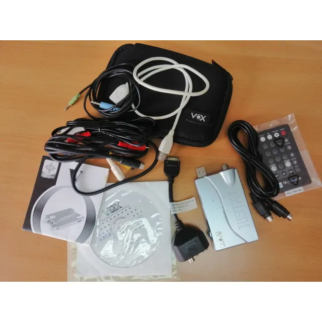 Tv Tuner Capturadora Msi Vox Usb 2.0 Con Sus Accesorios Ext