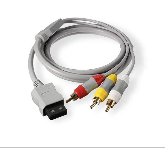 Cable Rca Para Nintendo Wii Original