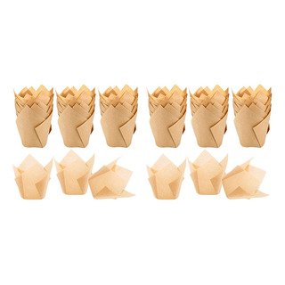 400 Tazas De Papel Para Hornear Magdalenas Con Forma De Tuli 400 Tazas De Papel Para Hornear Magdalenas Con Forma De Tuli
