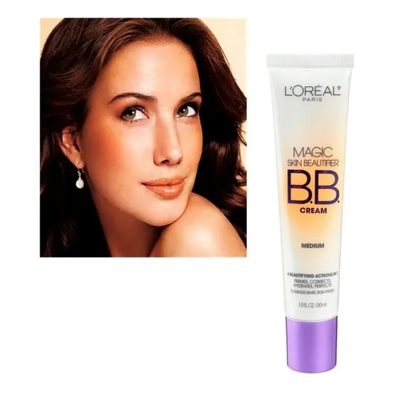 Bb Cream Loreal Paris Magic Skin Corrige Hidrata Tono Medium
