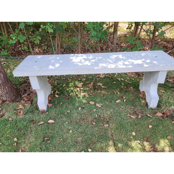 Banco Sem Encosto De Jardins