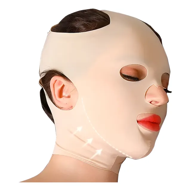 Mascara Elastica 3d Reutilizable Adelgazante Facial - E019
