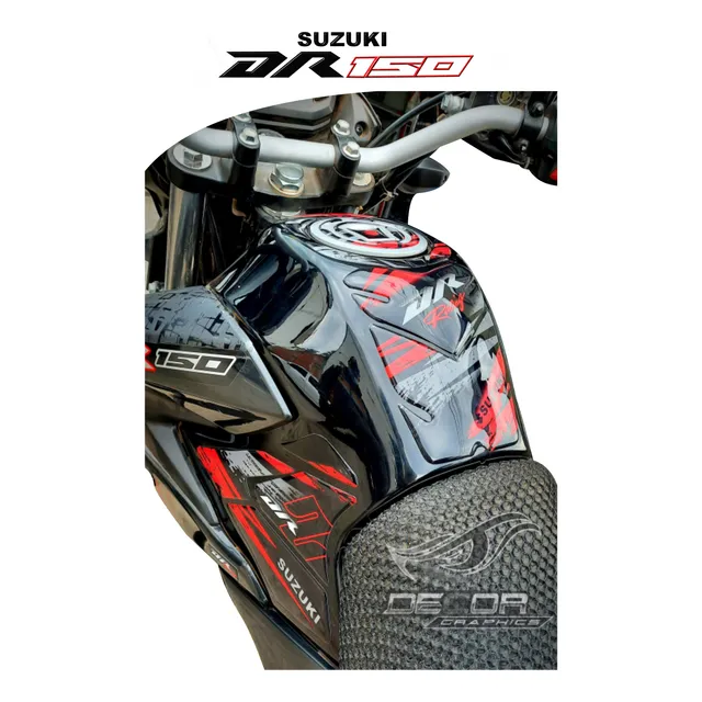 Calcomania Protector Tanque Suzuki Dr 150 