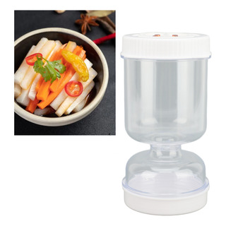 Tarro De Kimchi, Tarro De Cristal De Arena Con Forma De Oliv Tarro De Kimchi, Tarro De Cristal De Arena Con Forma De Oliv