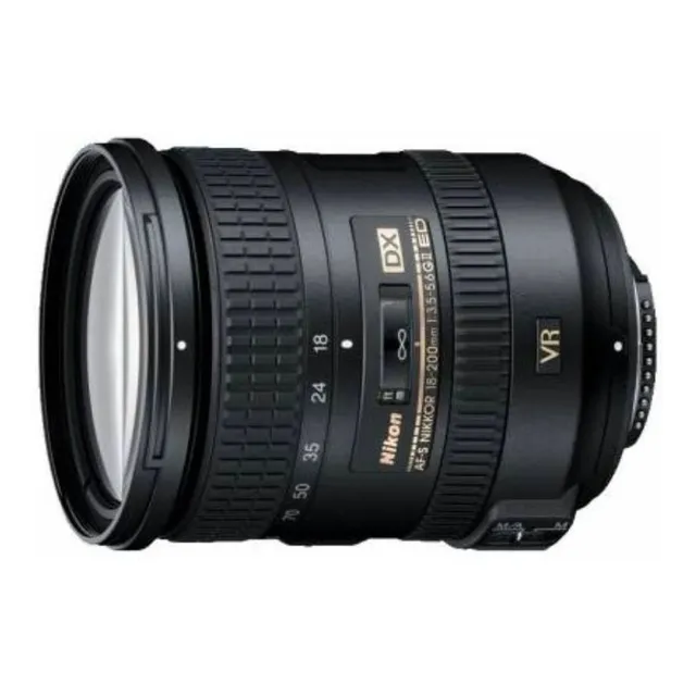 Lente Nikon Af-s 18-200mm F/3.5-5.6g Ed Vr Ii Para Camara