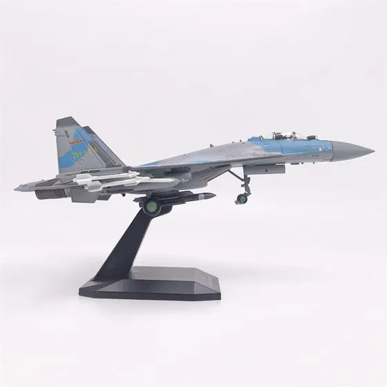 1 100 Escala Sukhoi Su35 Super Flanker Fighter Metal Avion