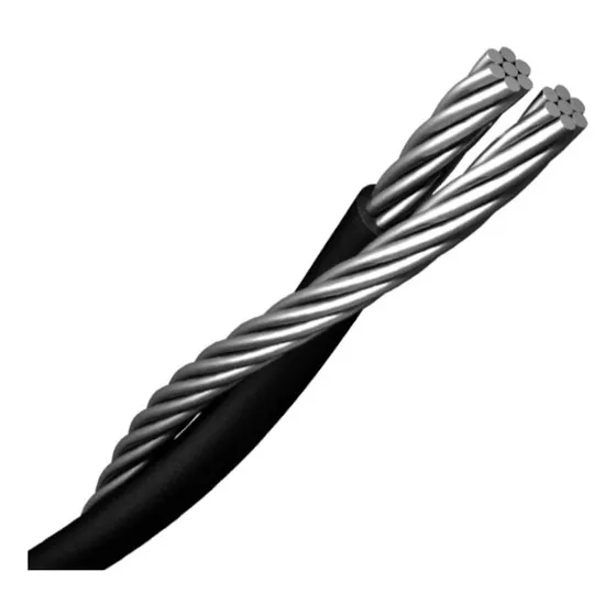 Cabo Multiplexado Alumínio Duplex 16mm 100 Mts Neutro Nu