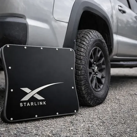 Case Starlink Mini Premium Tecnew Imas 66mm De Ultra Fixação Preto