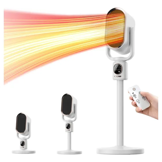 Calefactor Eléctrico Calentador Torre Portátil 110v 1500w
