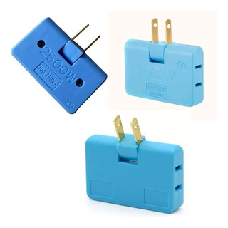 3 Piezas Contacto Triple Regleta Portatil Enchufe Multiple 3 Piezas Contacto Triple Regleta Portatil Enchufe Multiple
