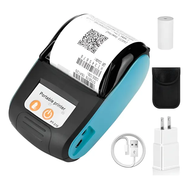 Impresora Recibos Térmica Portátil De Tickets Bluetooth 58mm