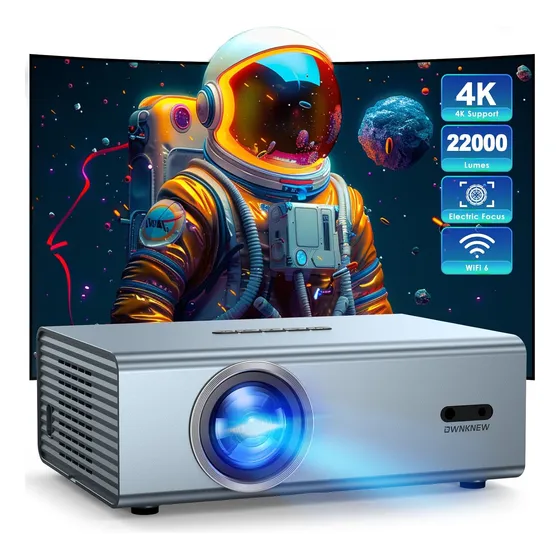 Proyector Video Beam Nativo 1080p 4k Full Hd Wifi Cornetas