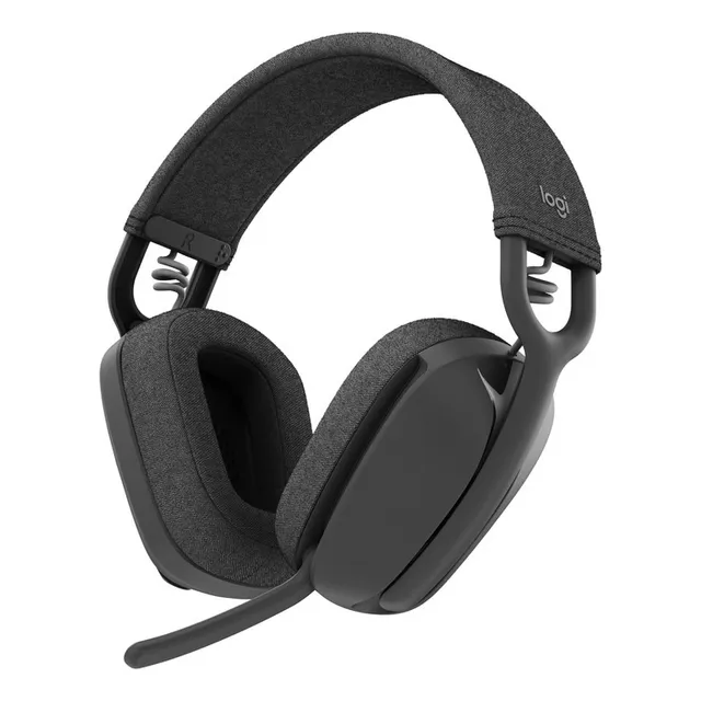 Audífonos Logitech Zone Vibe 100 Inalámbrico Over Ear Color Graphite
