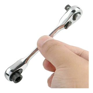 Mini Matraca Ratch 2 En 1 P/ Dados 1/4 Y Puntillas 6.35mm Mini Matraca Ratch 2 En 1 P/ Dados 1/4 Y Puntillas 6.35mm
