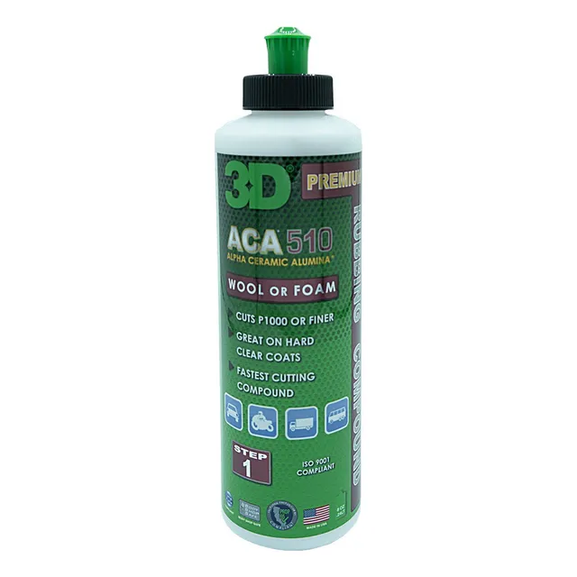 3d Aca 510 Pulimento Compound De Alto Corte Premium 8oz