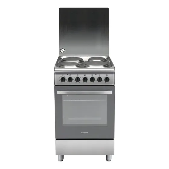 Cocina Electrica Ariston A5e52fx Acero Inox 50