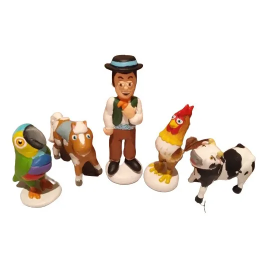 Animales De La Granja De Zenon En Masa Flexible 